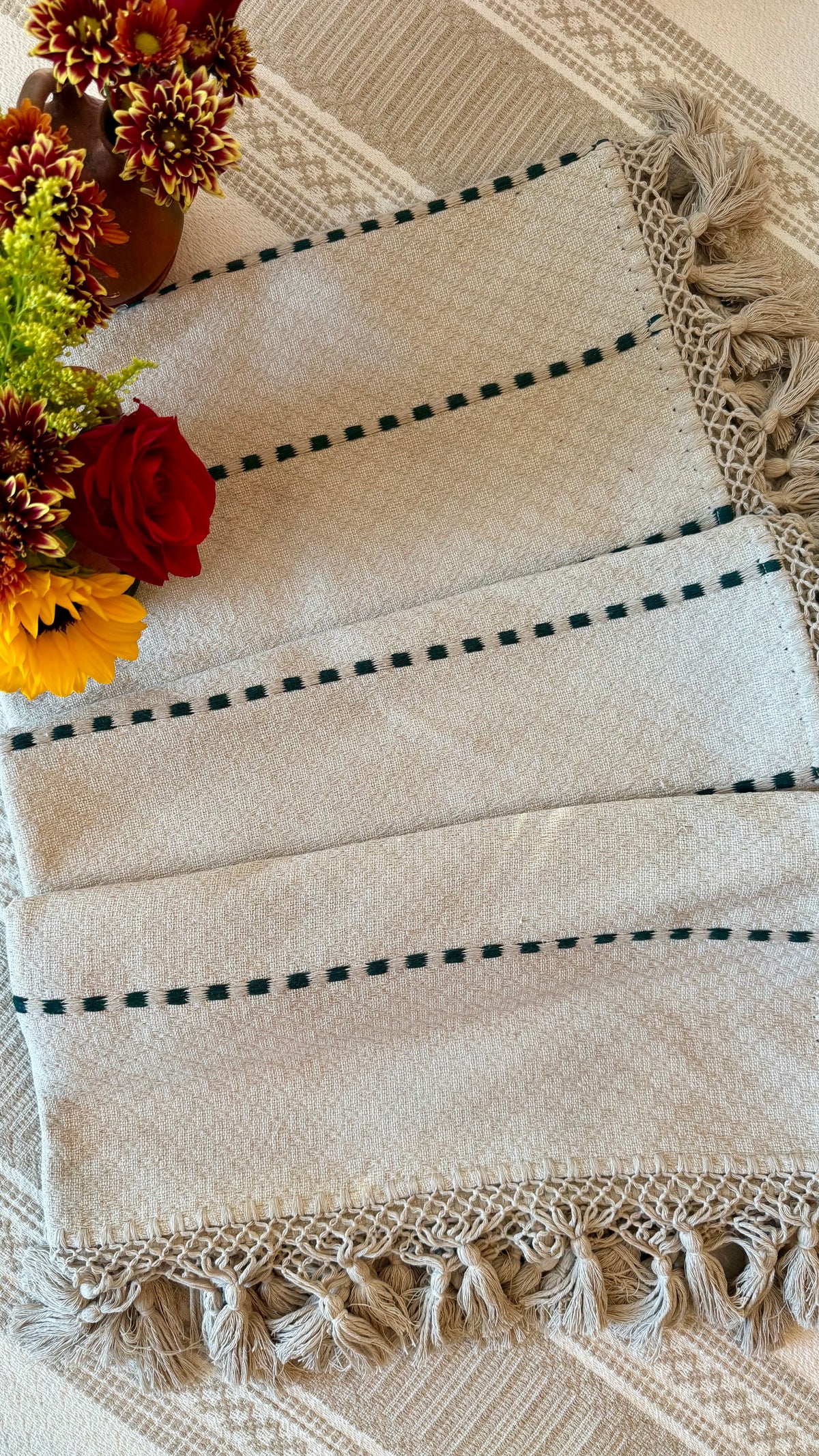 Ana Victoria Woven Tablecloth