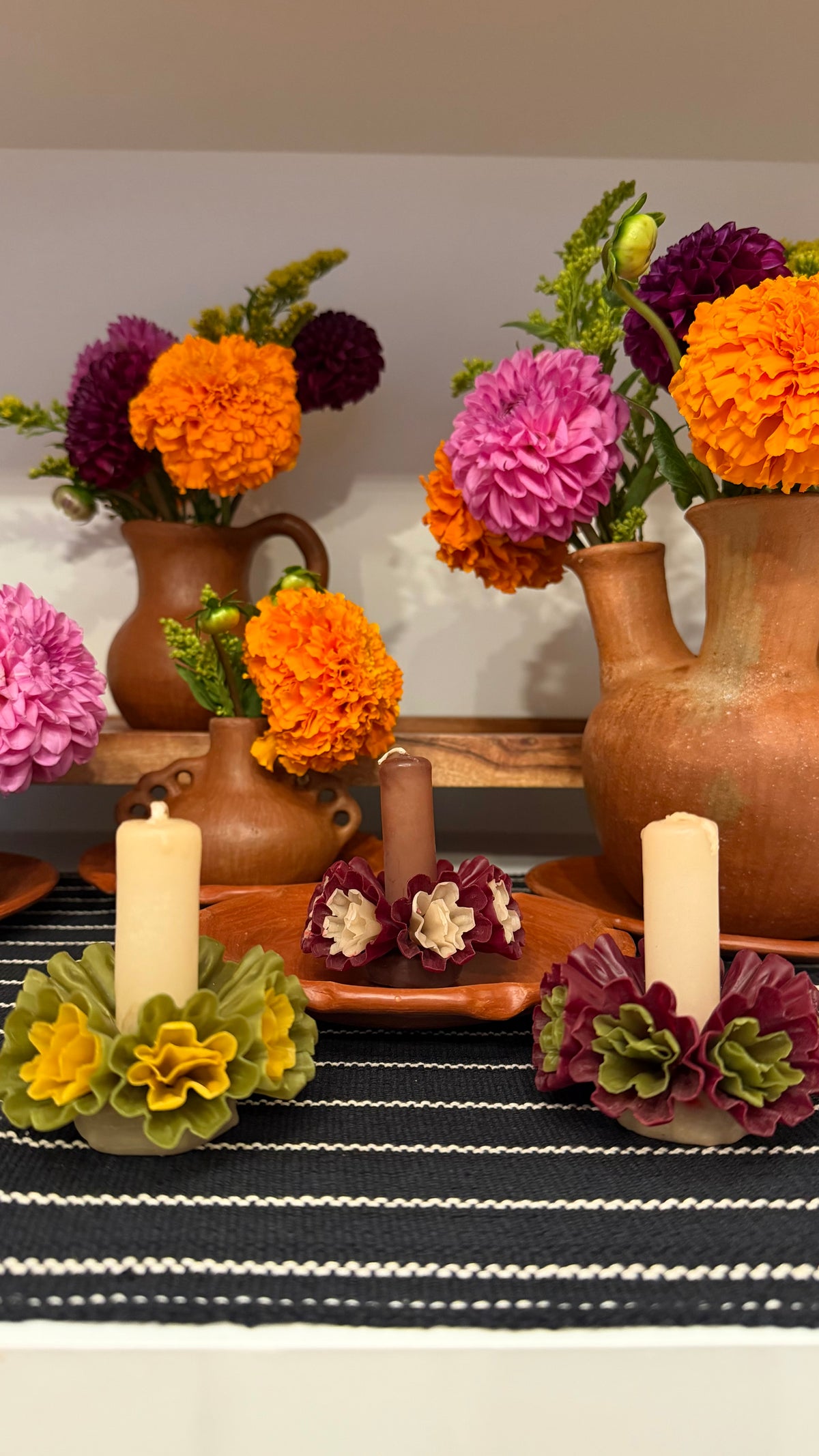 Renata Mini Floral Candle