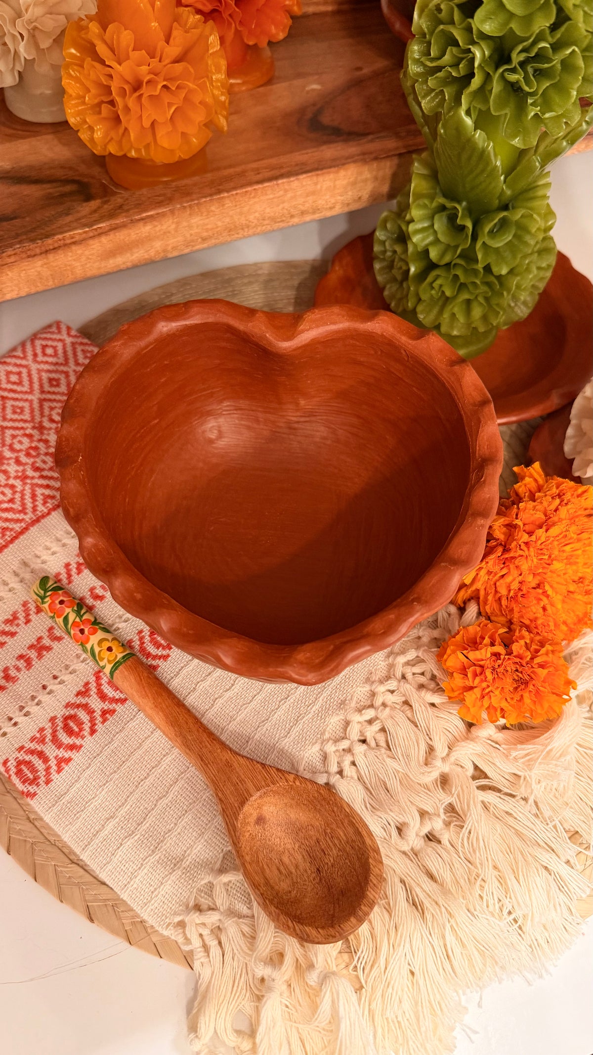 Corazon Red Clay Bowl
