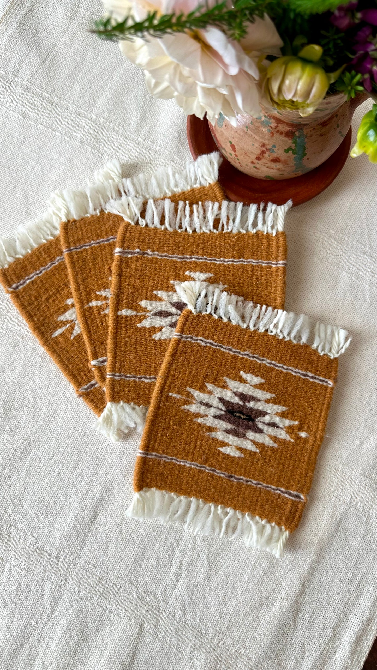 Martin Wool Coasters set of 4