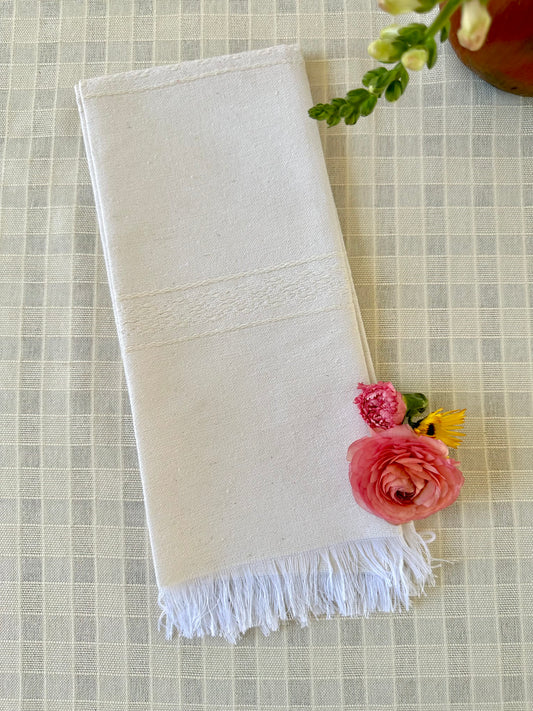 Blanquita Woven Hand Towel