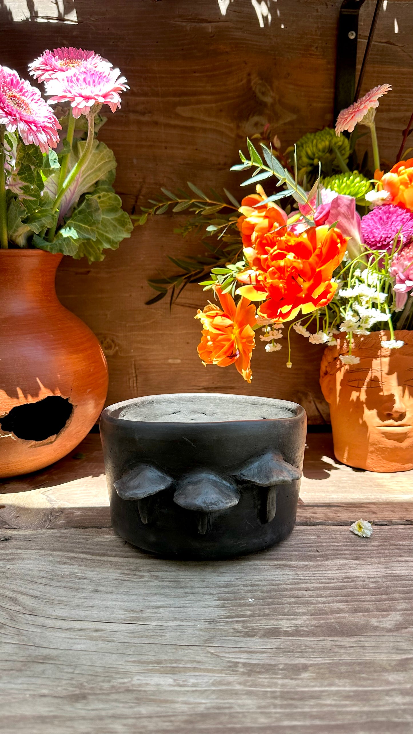 Abelia Mushroom Clay Pot