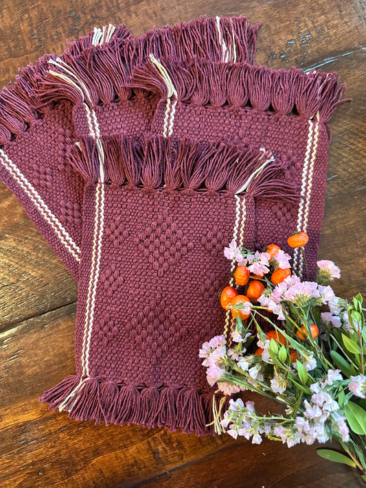 Lucrecia Woven Coasters (set of 4)