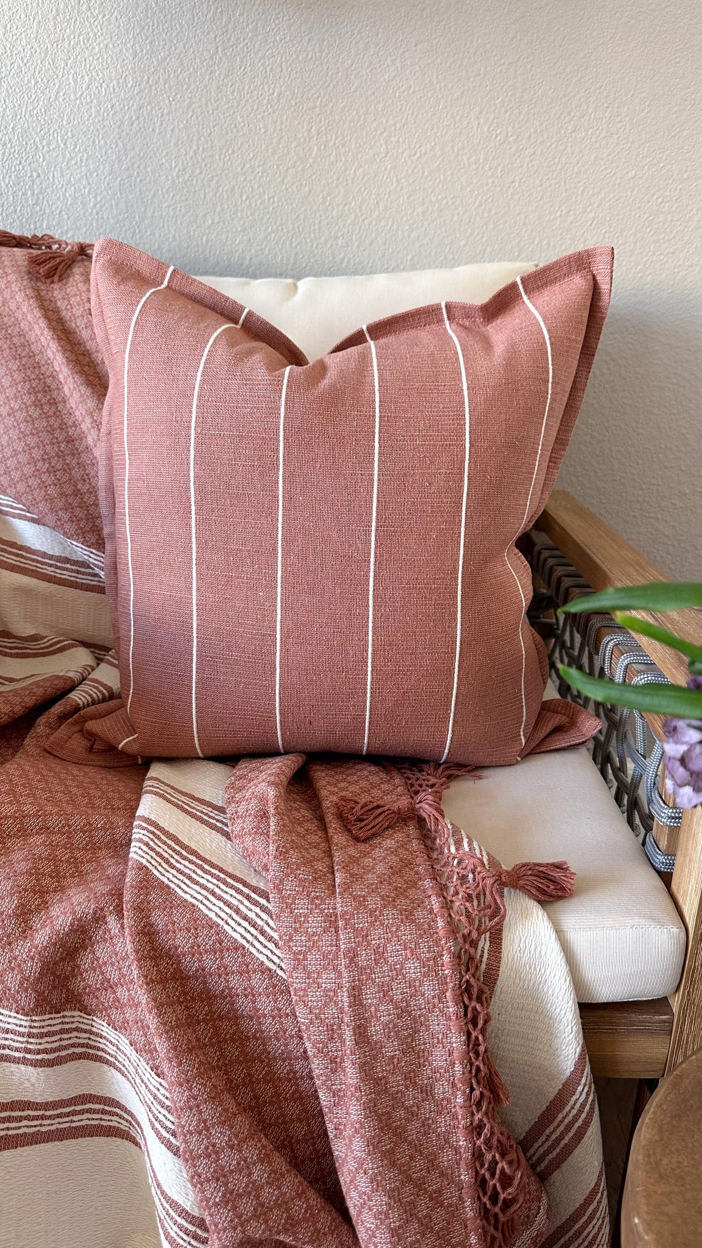 Carina Woven Pillow Cover