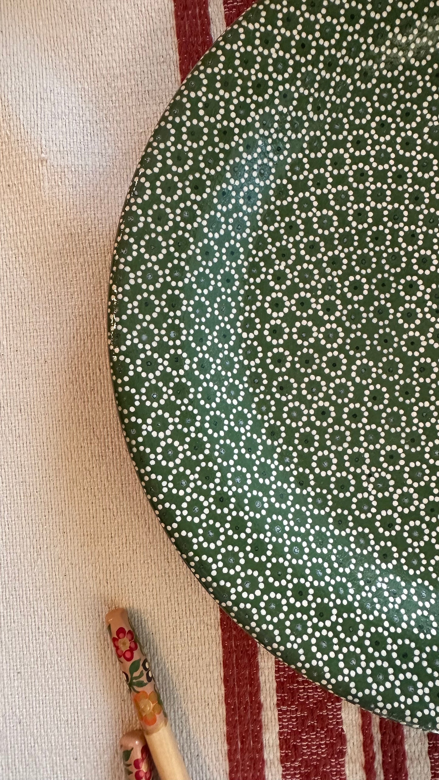 Verde Dinner Clay Plate
