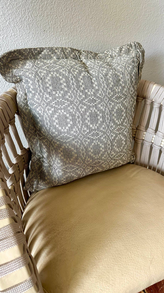 Maria Bonita Woven 20” Square Pillow Cover