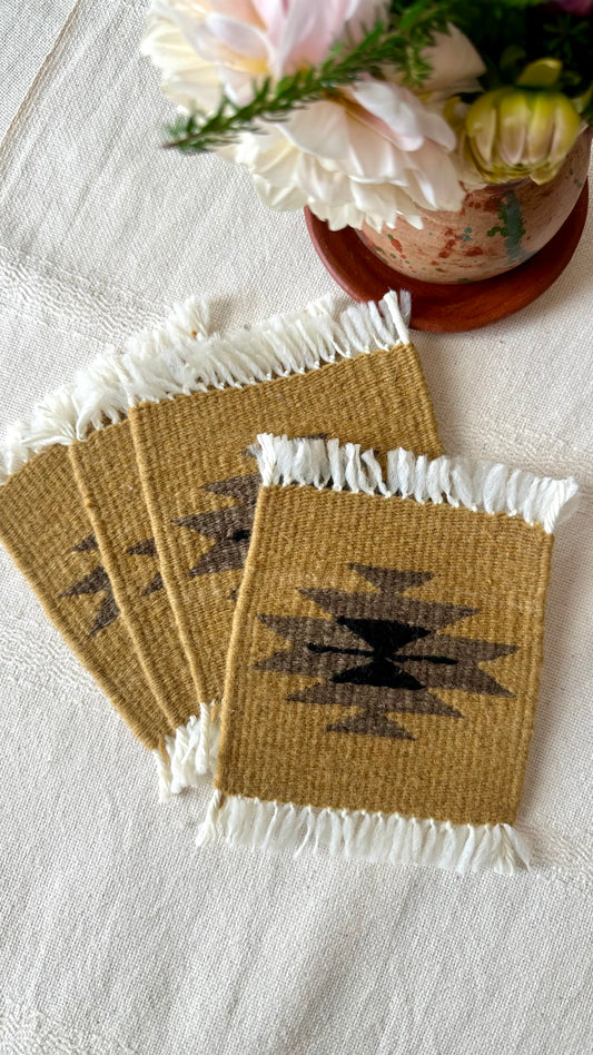Pedro Wool Coasters set of 4