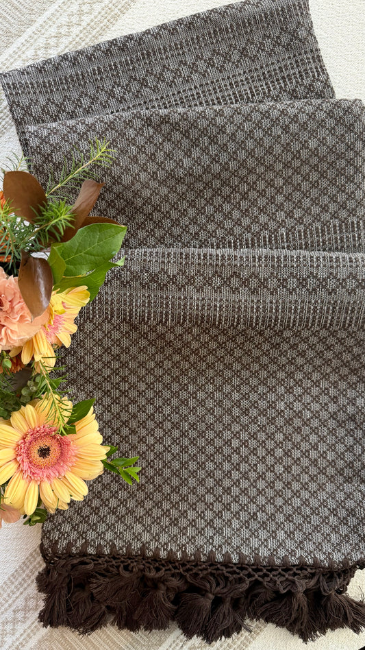 Cafe Woven Throw Blanket