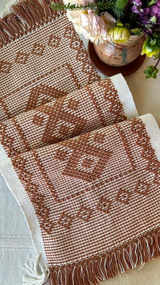 Victoria Woven Small Table Runner