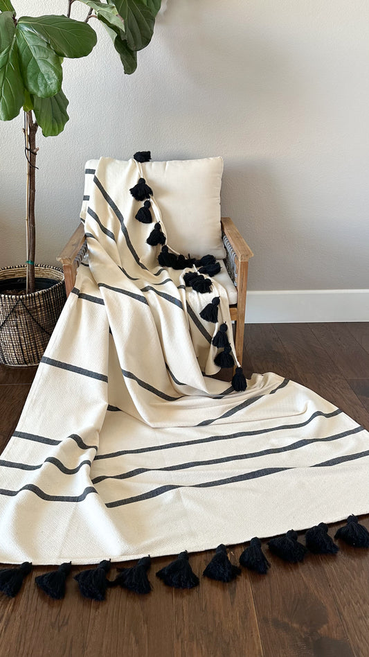 Maria Angeles Woven Throw Blanket