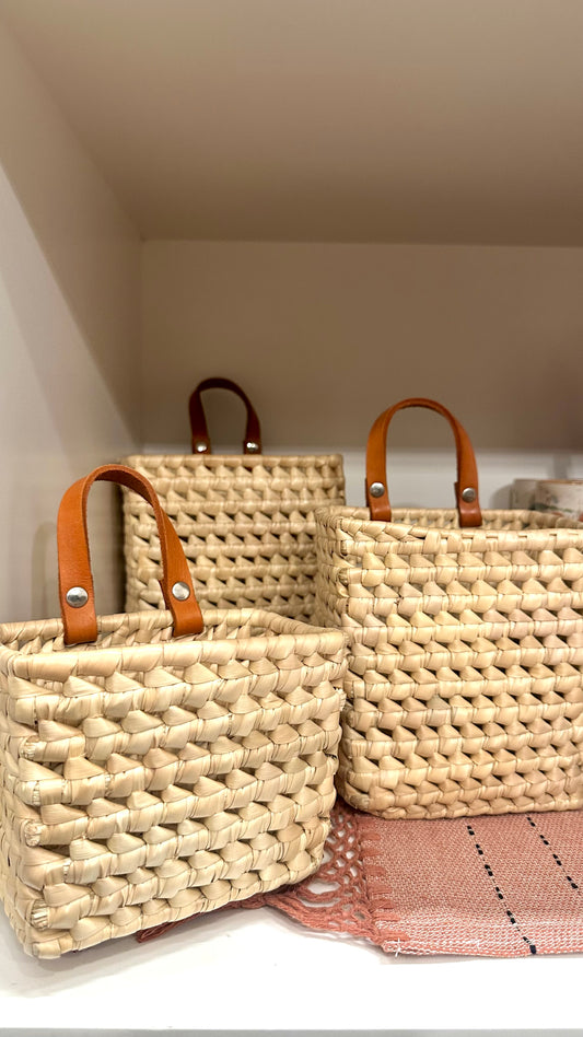 Lucrecia Woven square Basket