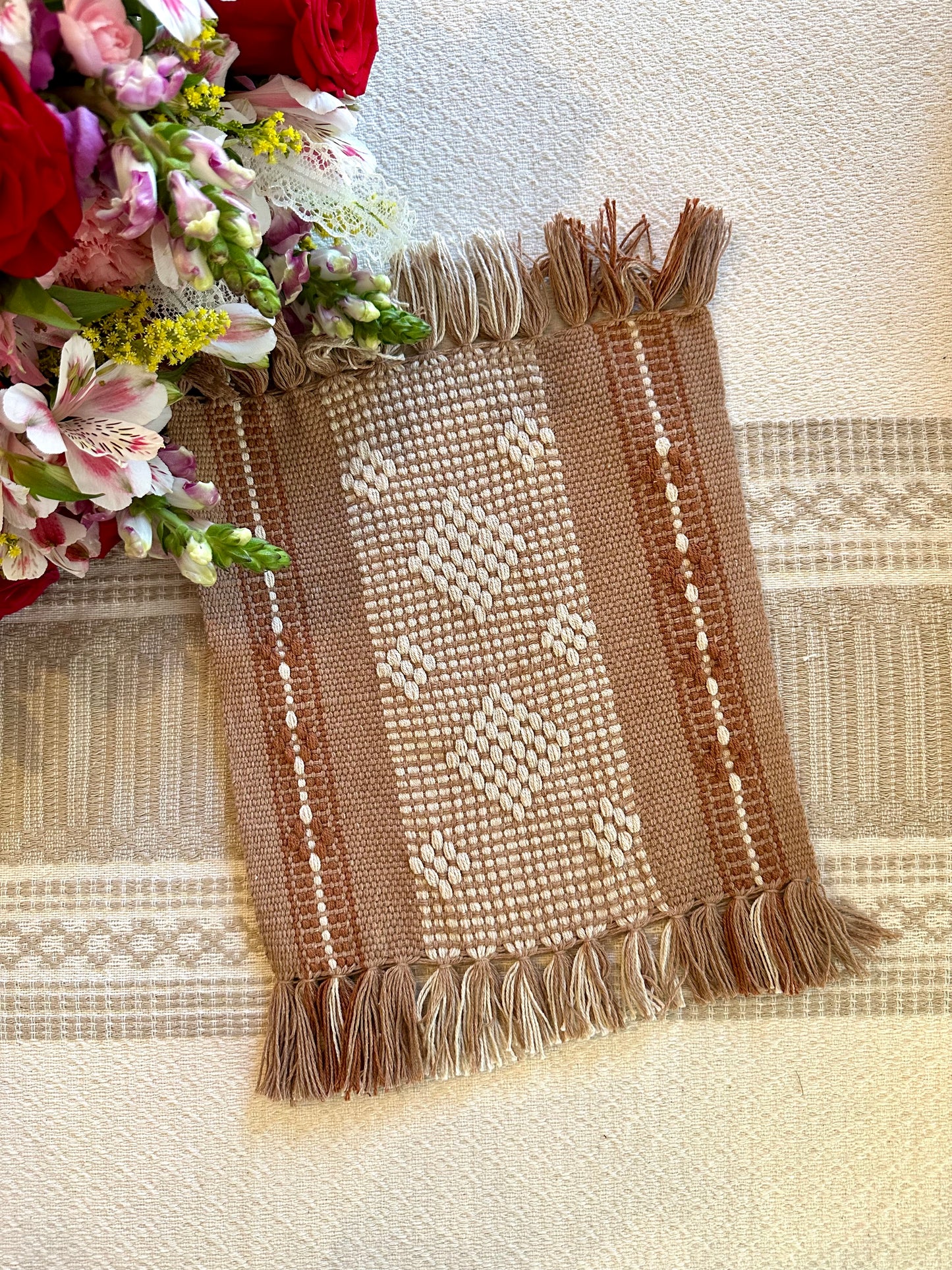 Valentina Woven Lg Coaster