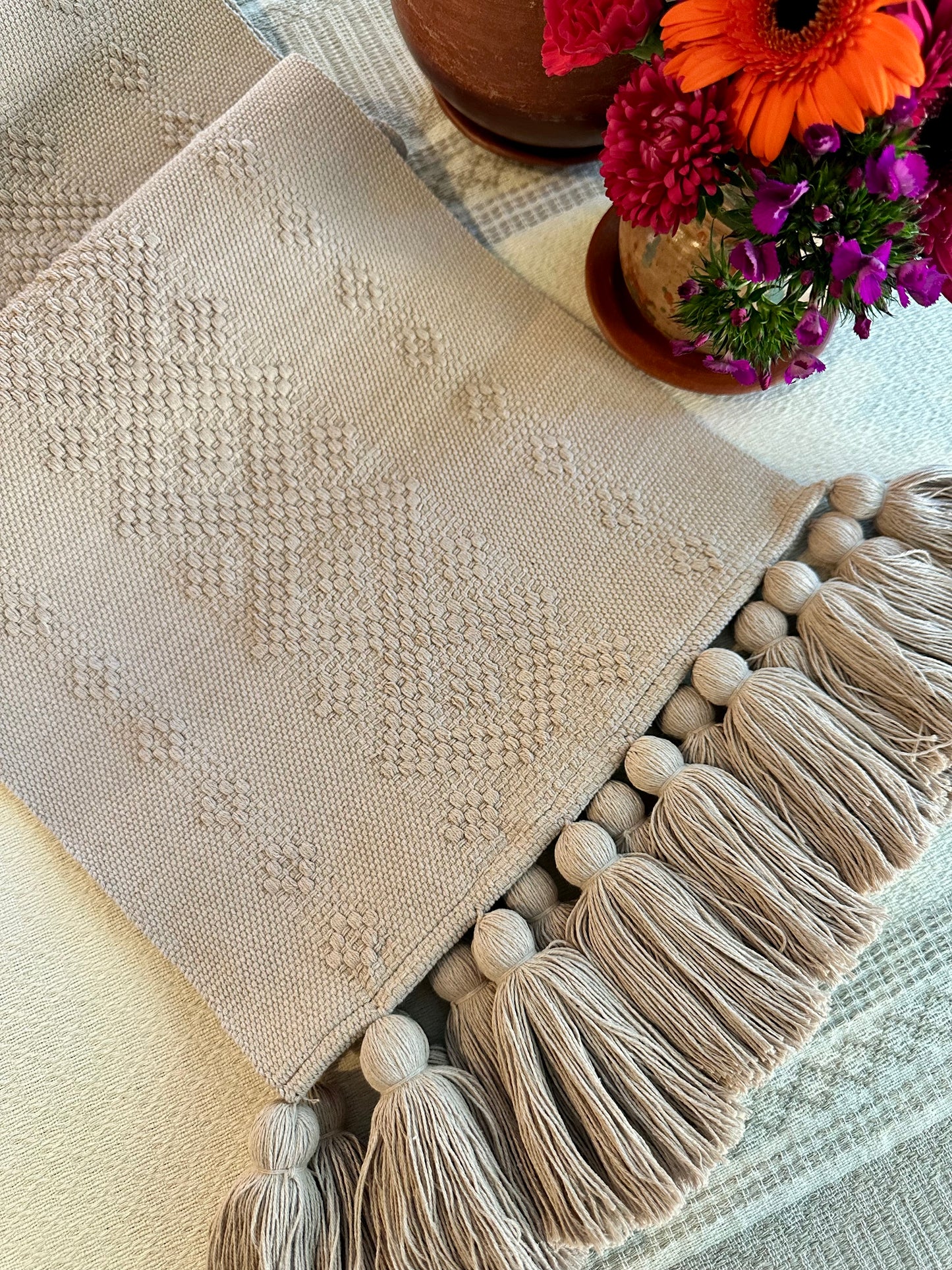 Paulina Woven Table Runner