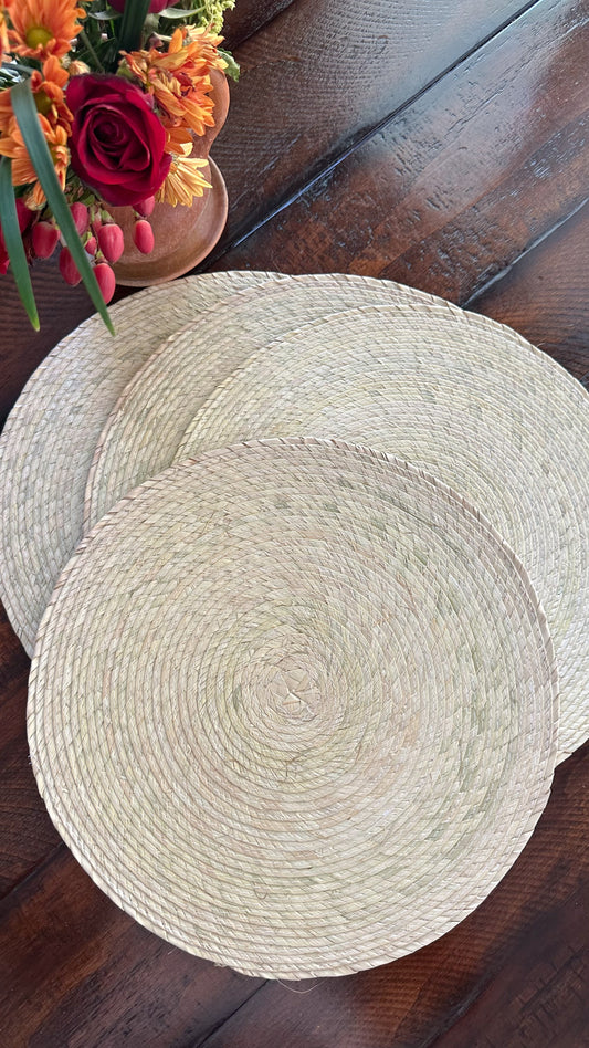 Olivia Round Placemats Set of 6