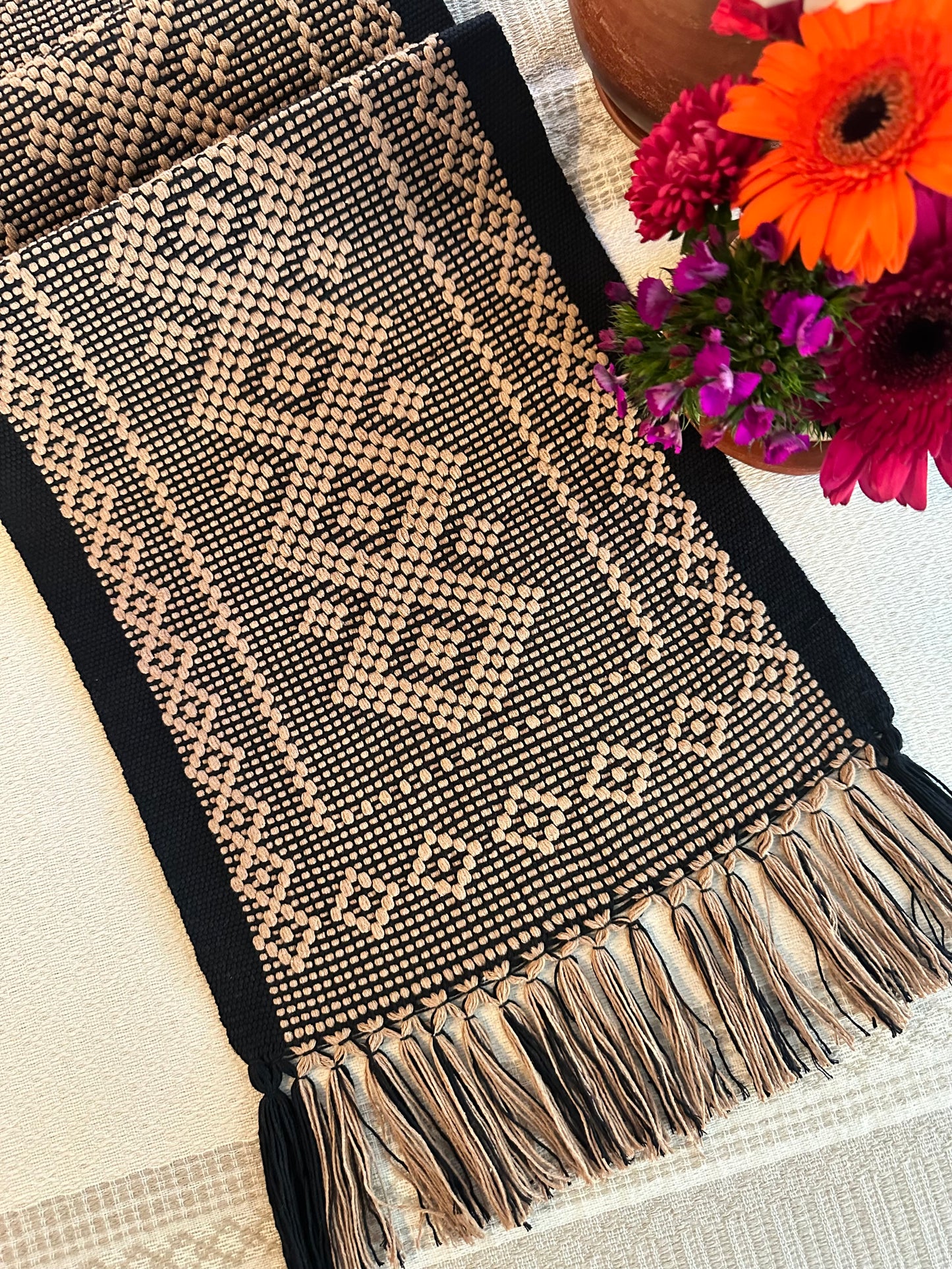 Teodora Woven Small Table Runner