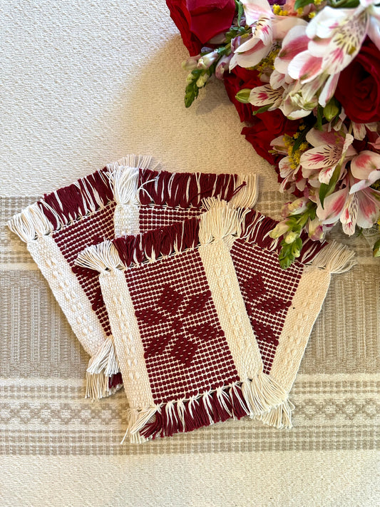 Noelia Woven Coasters (set of 4)