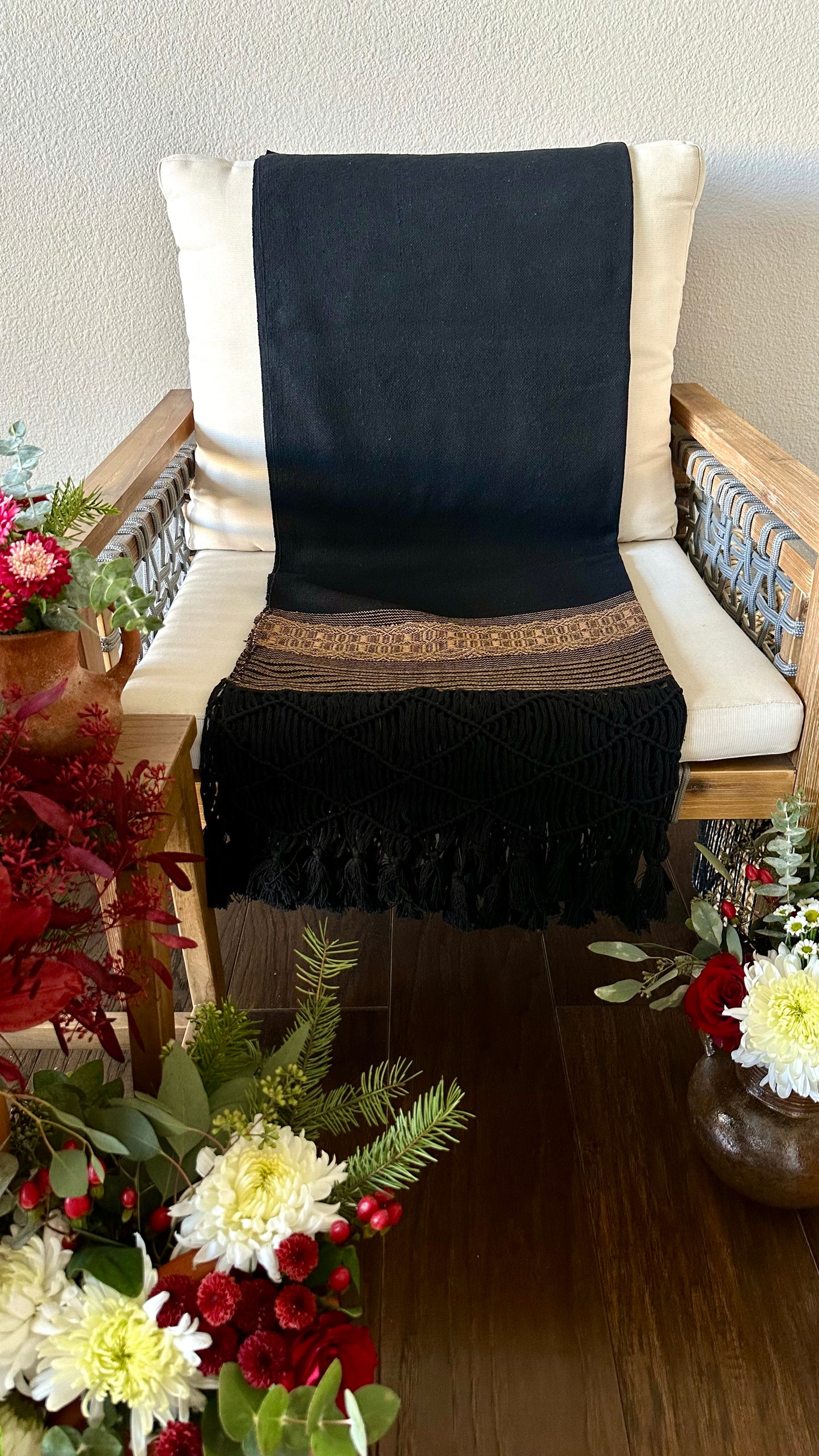 Maria Fernanda Woven Rebozo