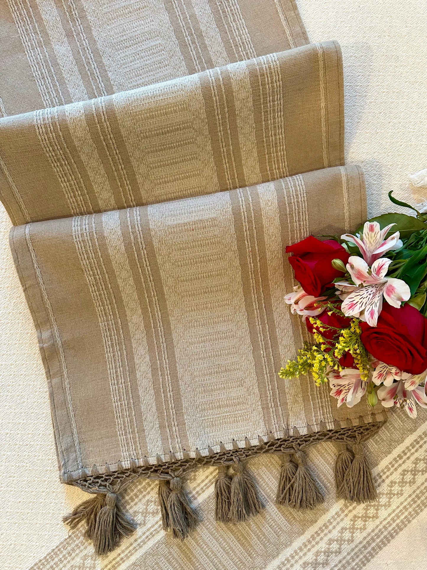 Romina Woven Table Runner