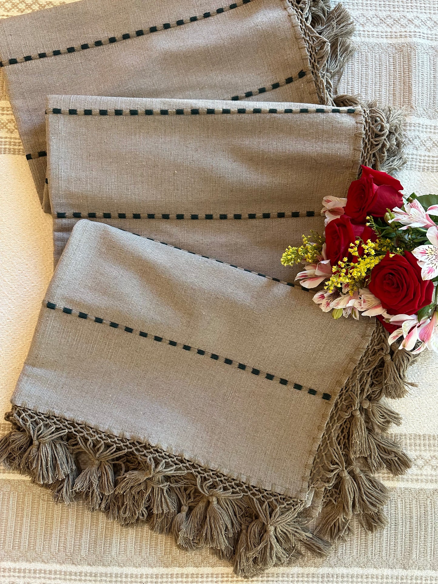 Ana Victoria Woven Tablecloth