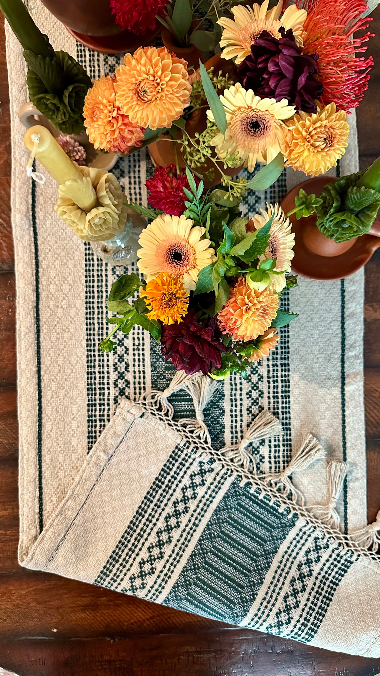 Esmeralda Woven Table Runner
