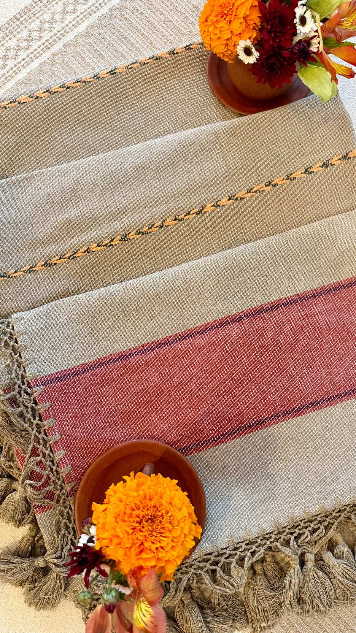 Ariel Woven Tablecloth