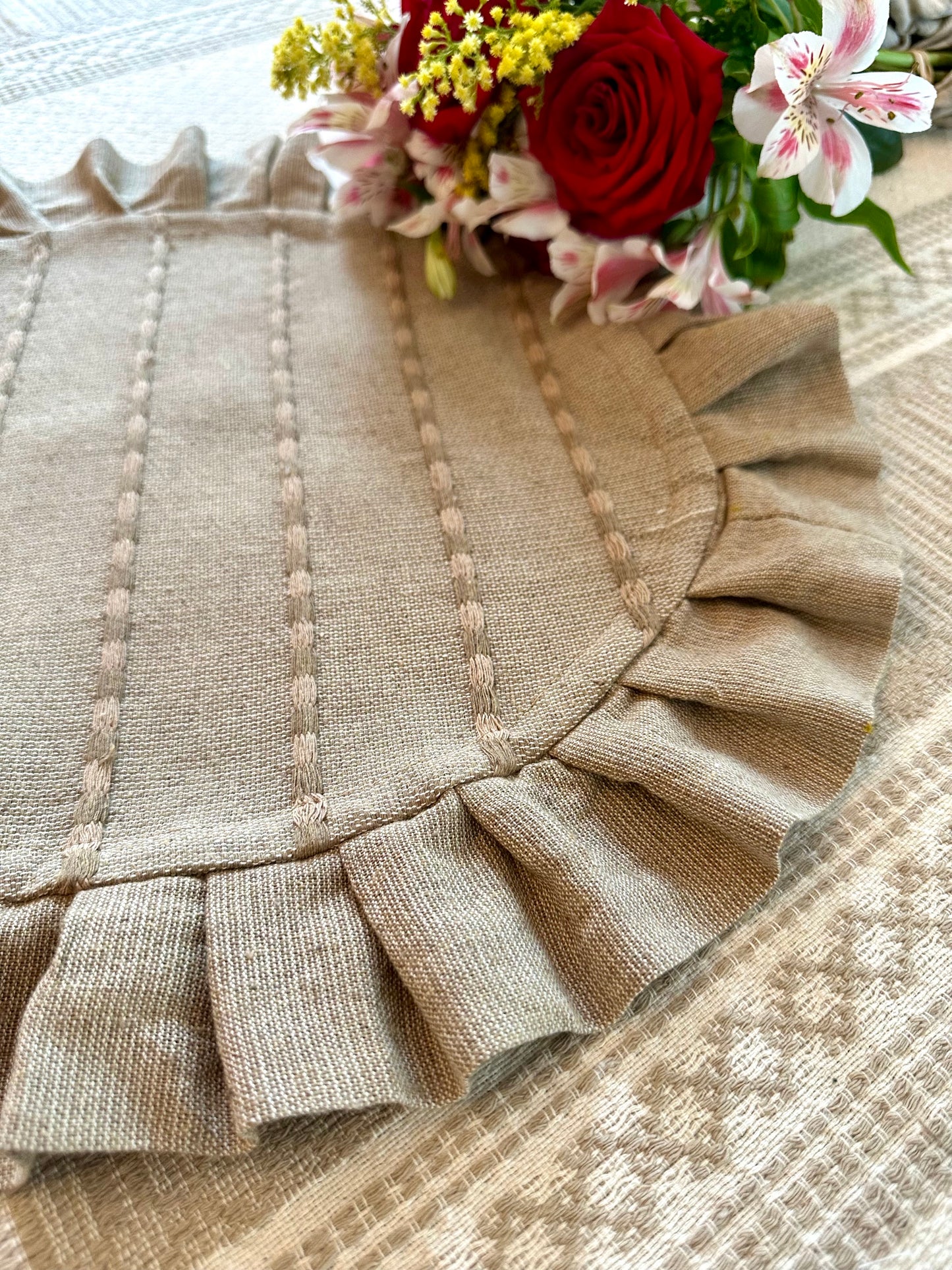 Matilde Round Woven Placemat