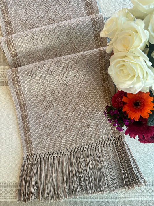 Hortencia Woven Table Runner