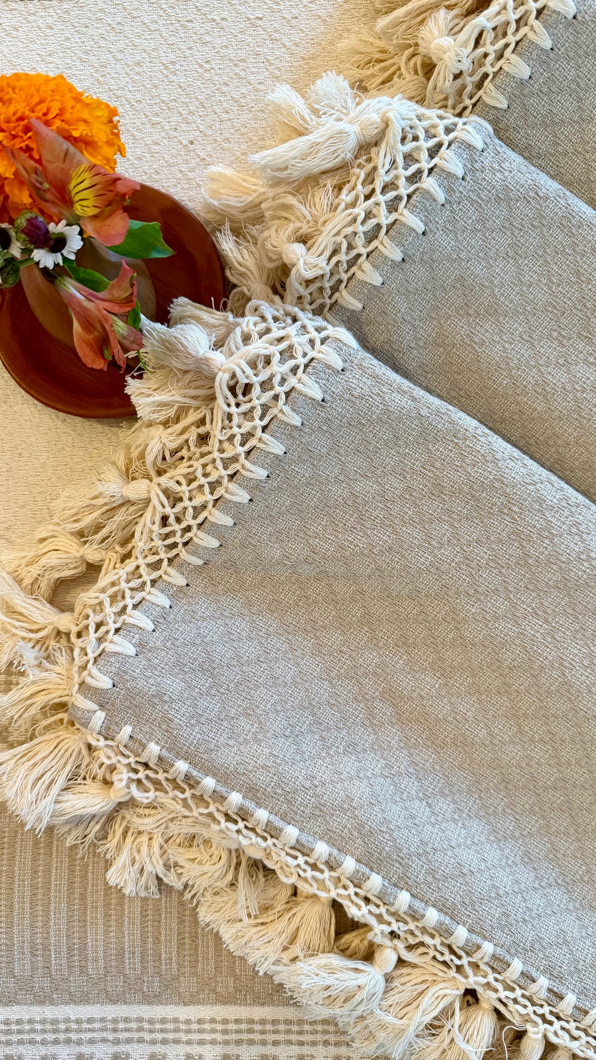 Maria Fernanda Woven Tablecloth