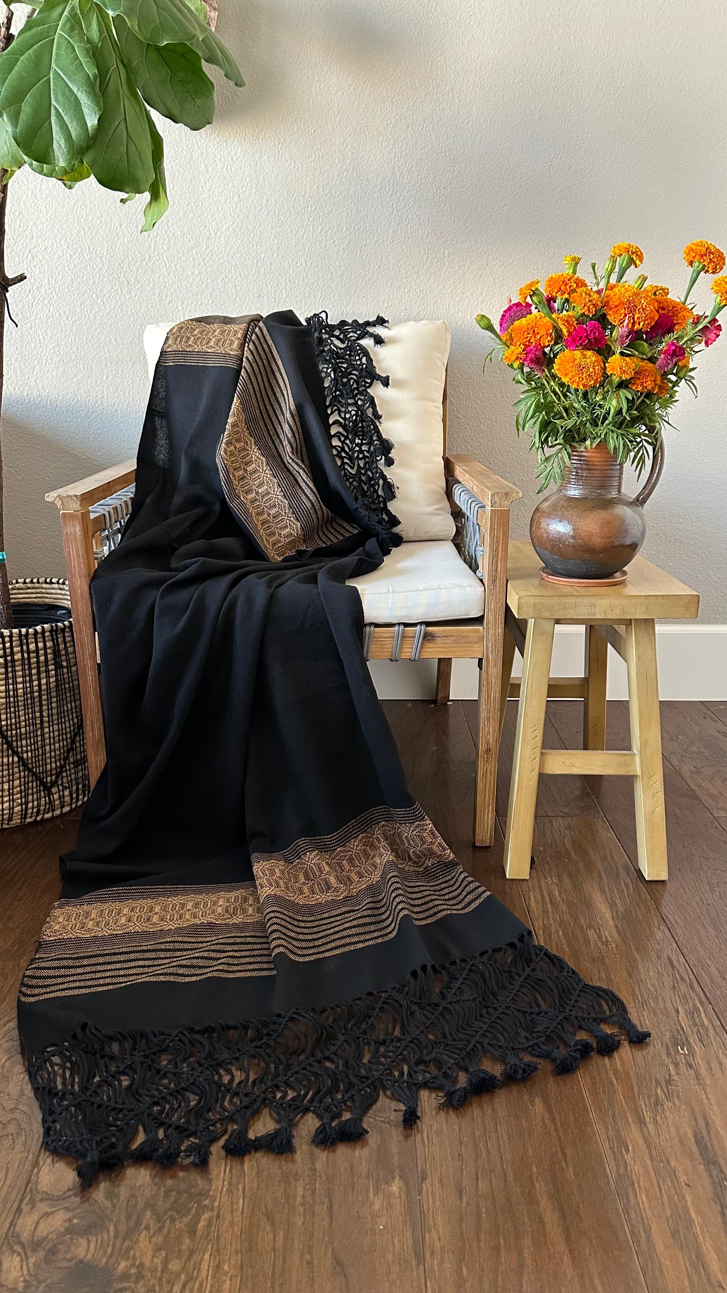 Maria Fernanda Woven Rebozo