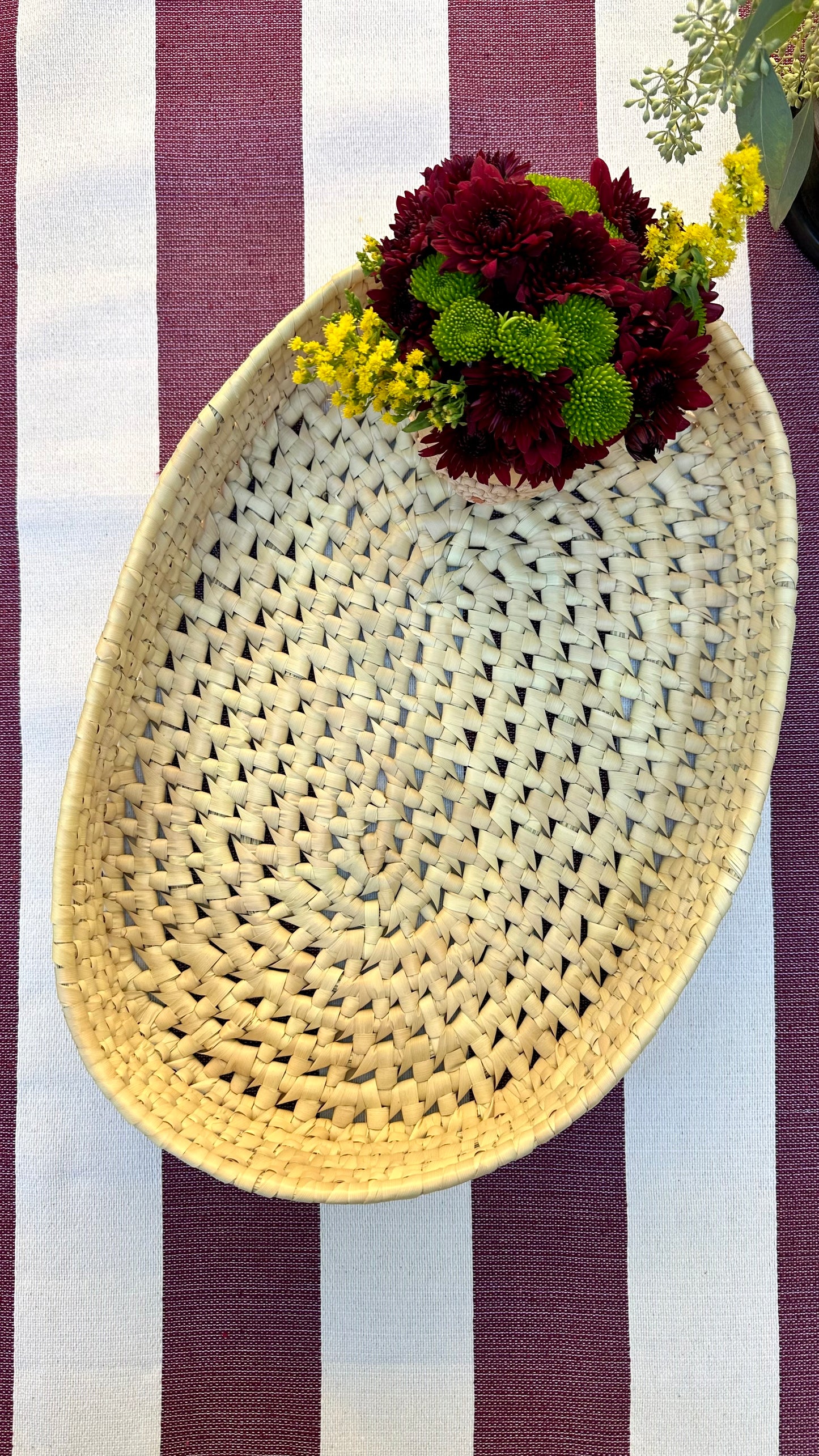 Miranda Woven Oval Basket