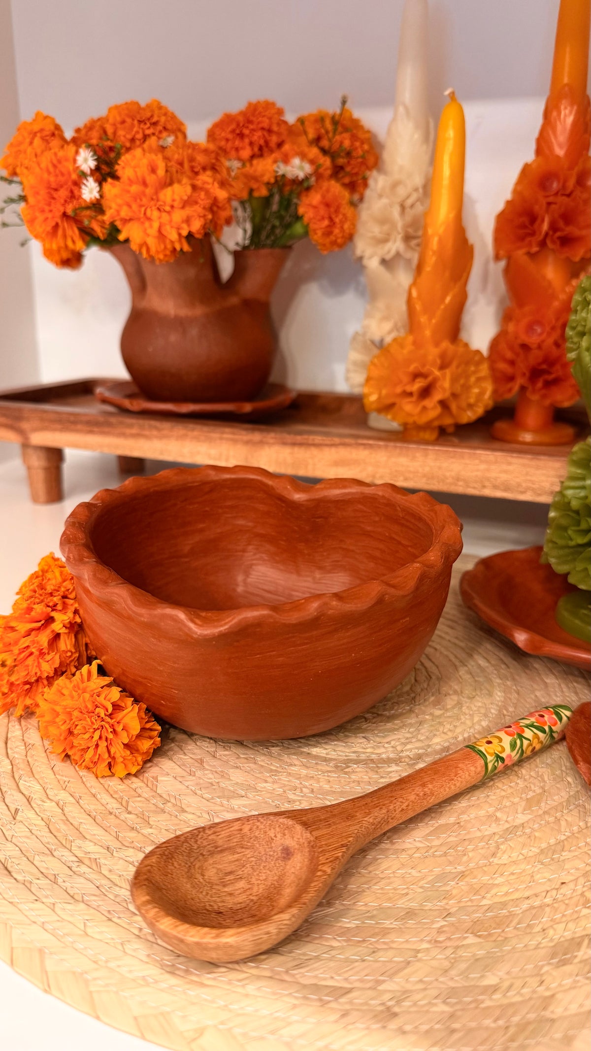 Corazon Red Clay Bowl