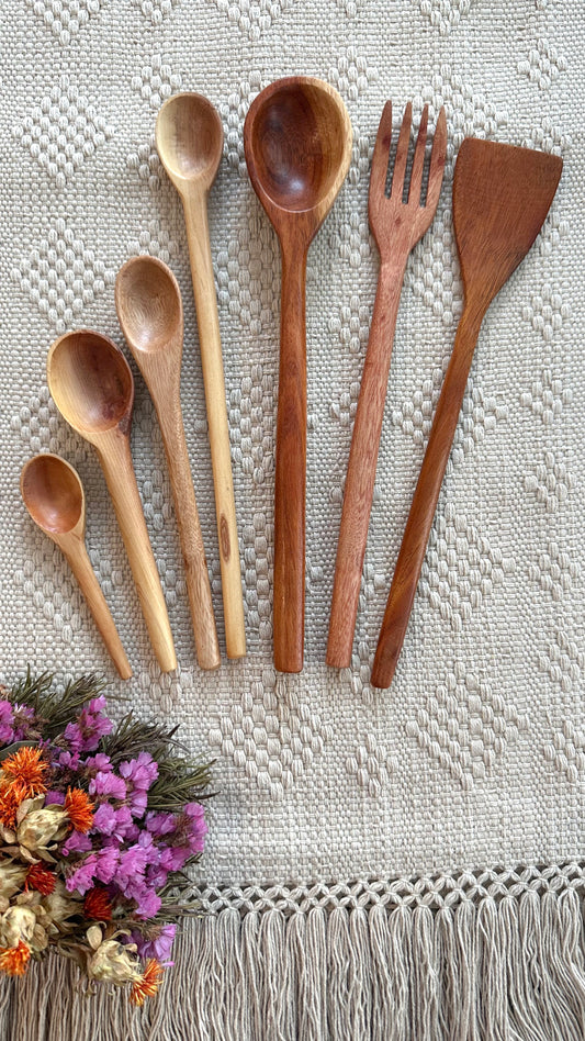 Guamuchil Wooden Utensils