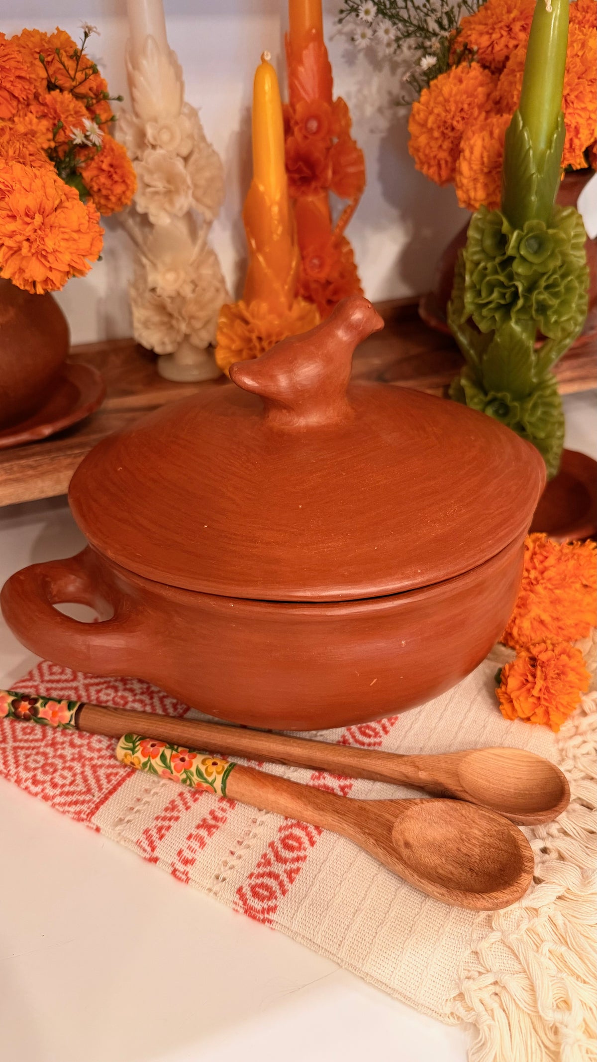 Paloma Clay Cazuela & Lid