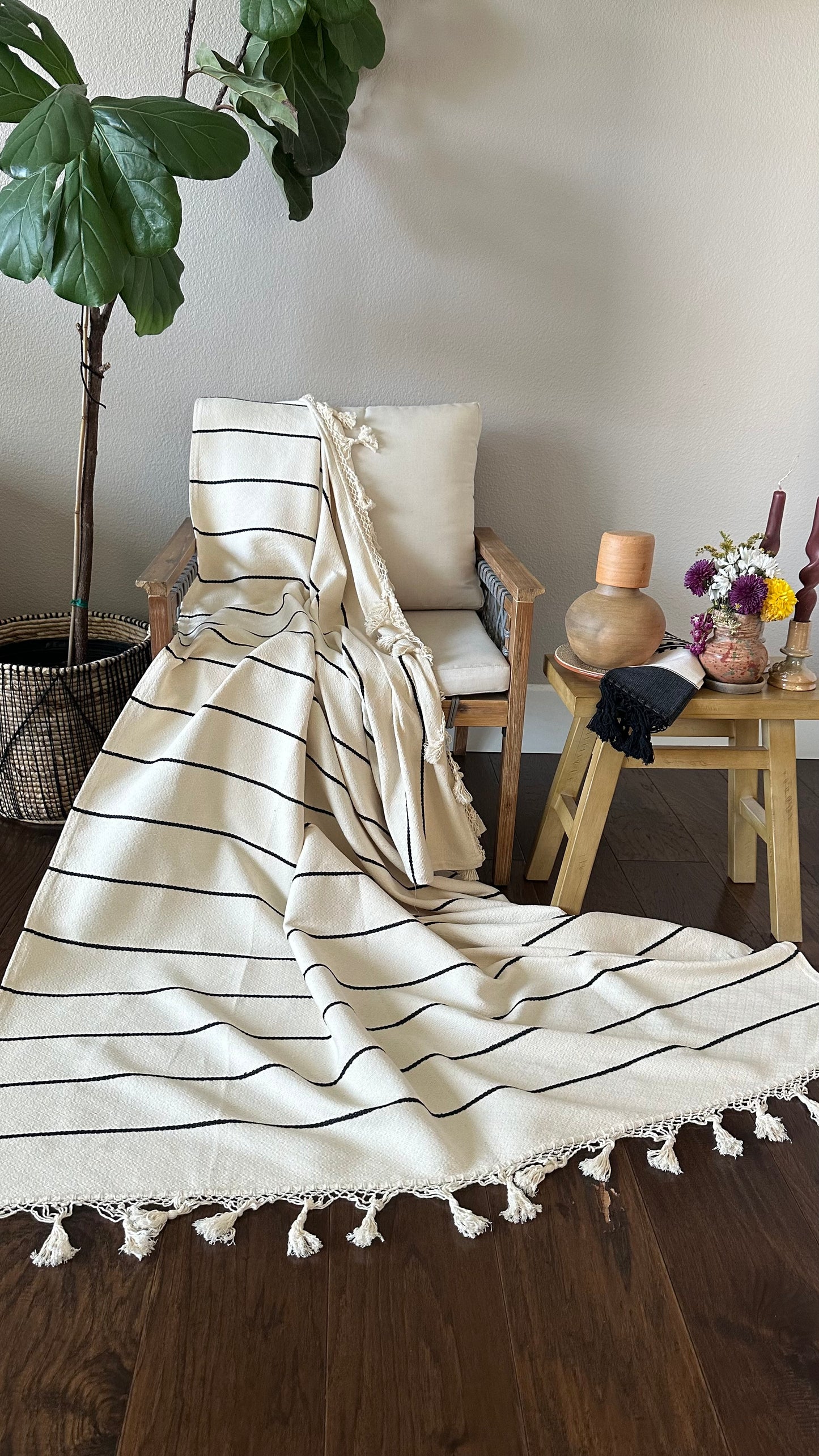 Eugenia Woven Throw Blanket