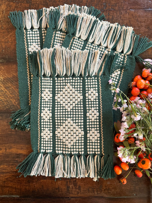 Guadalupe Woven Coasters (set of 4)