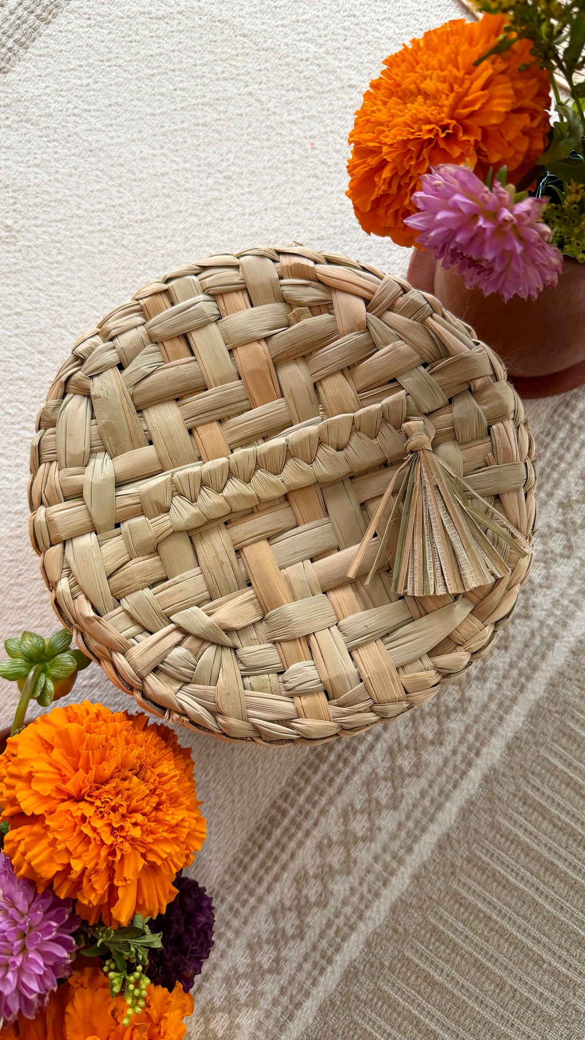 Mariana Woven Tortilla/Storage Basket