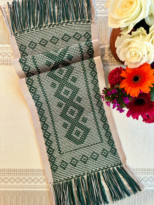 Natalia Woven Small Table Runner