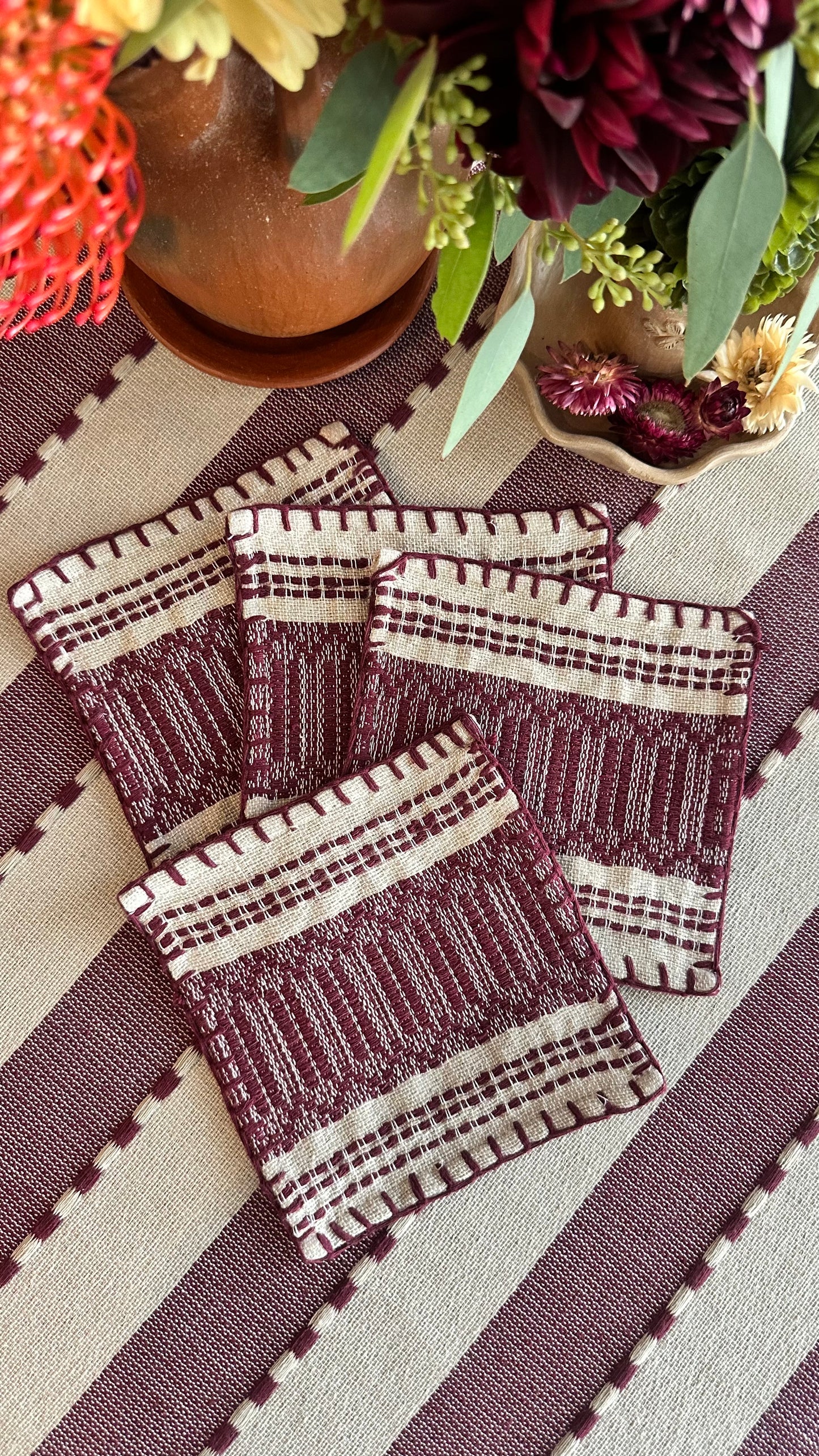 Luisa Woven Coasters (set of 4)