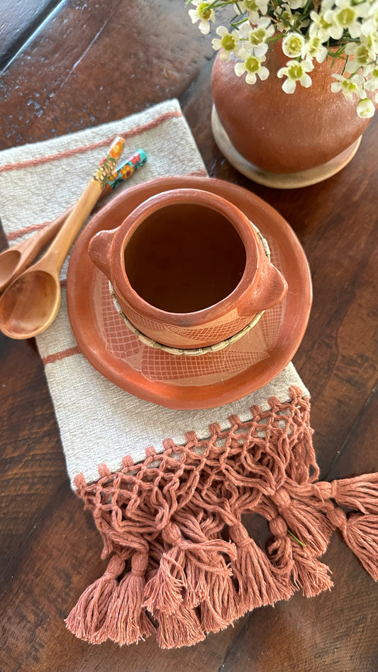 Nicolas Clay Mug & Saucer Plate