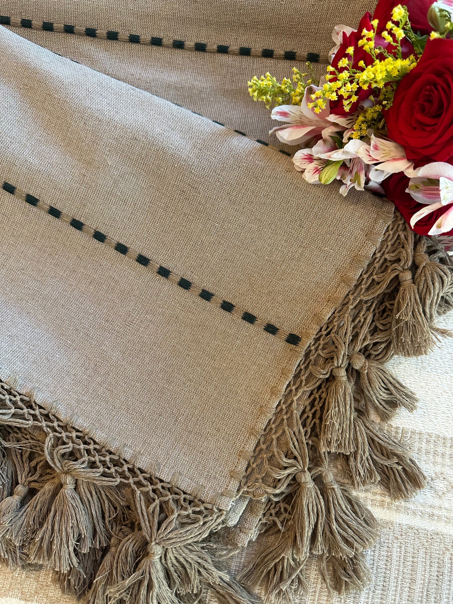 Ana Victoria Woven Tablecloth