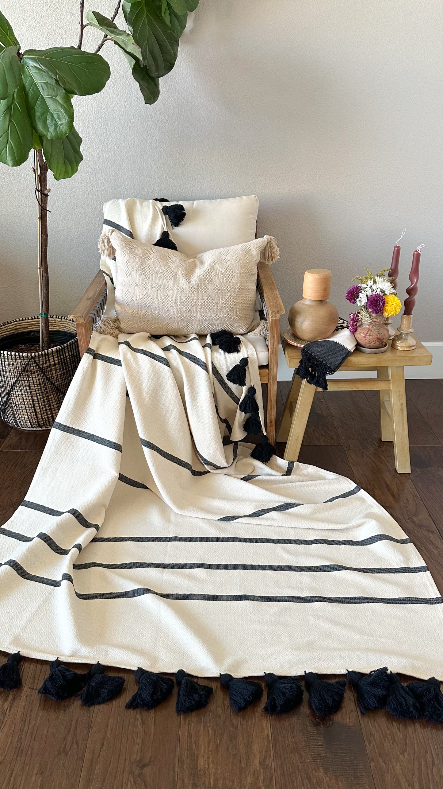 Maria Angeles Woven Throw Blanket