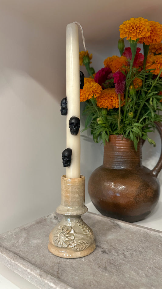 Calaverita Tapered Candle