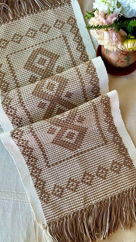 Paulina Woven Small Table Runner
