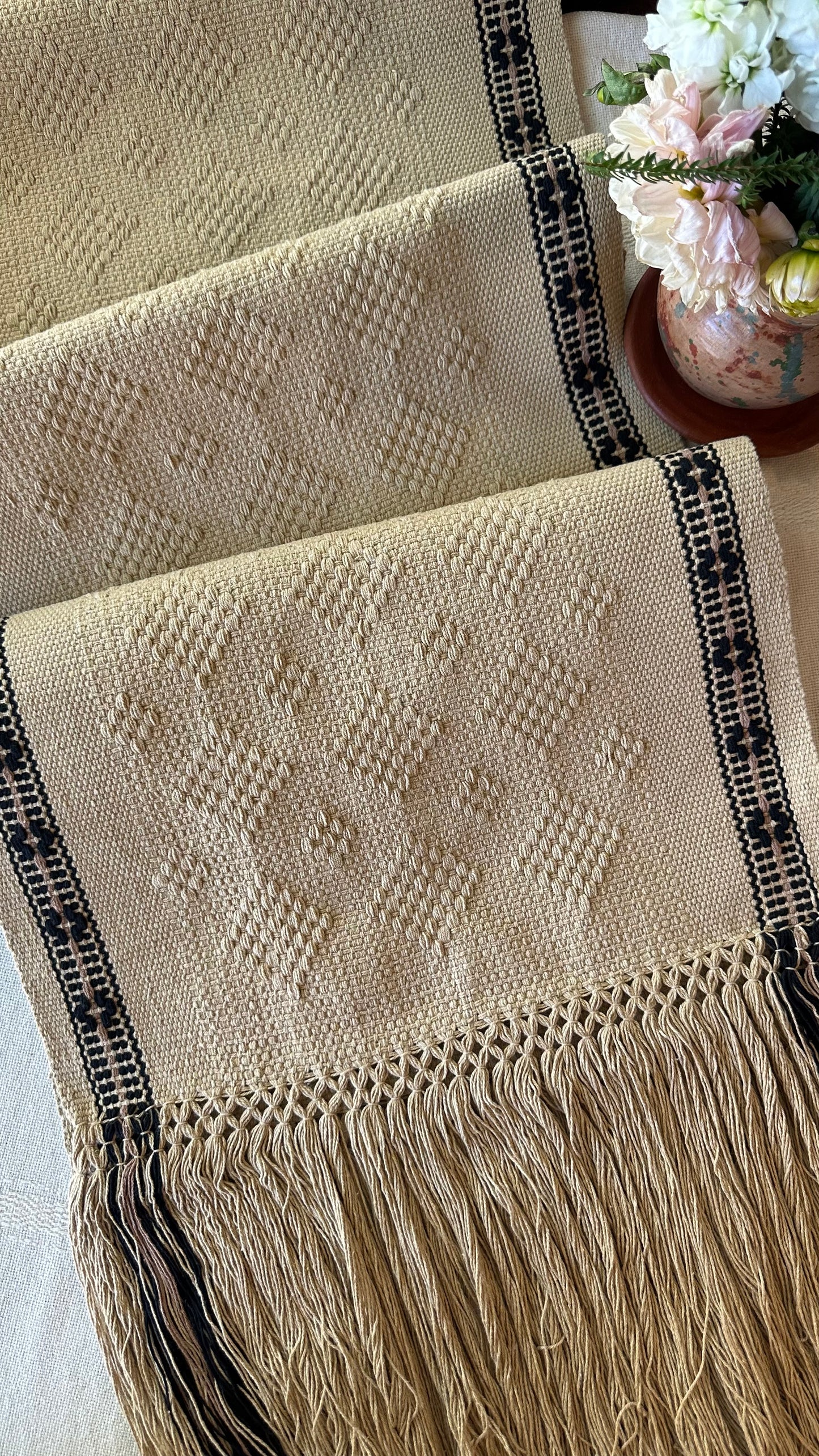 Aurelia Woven Table Runner