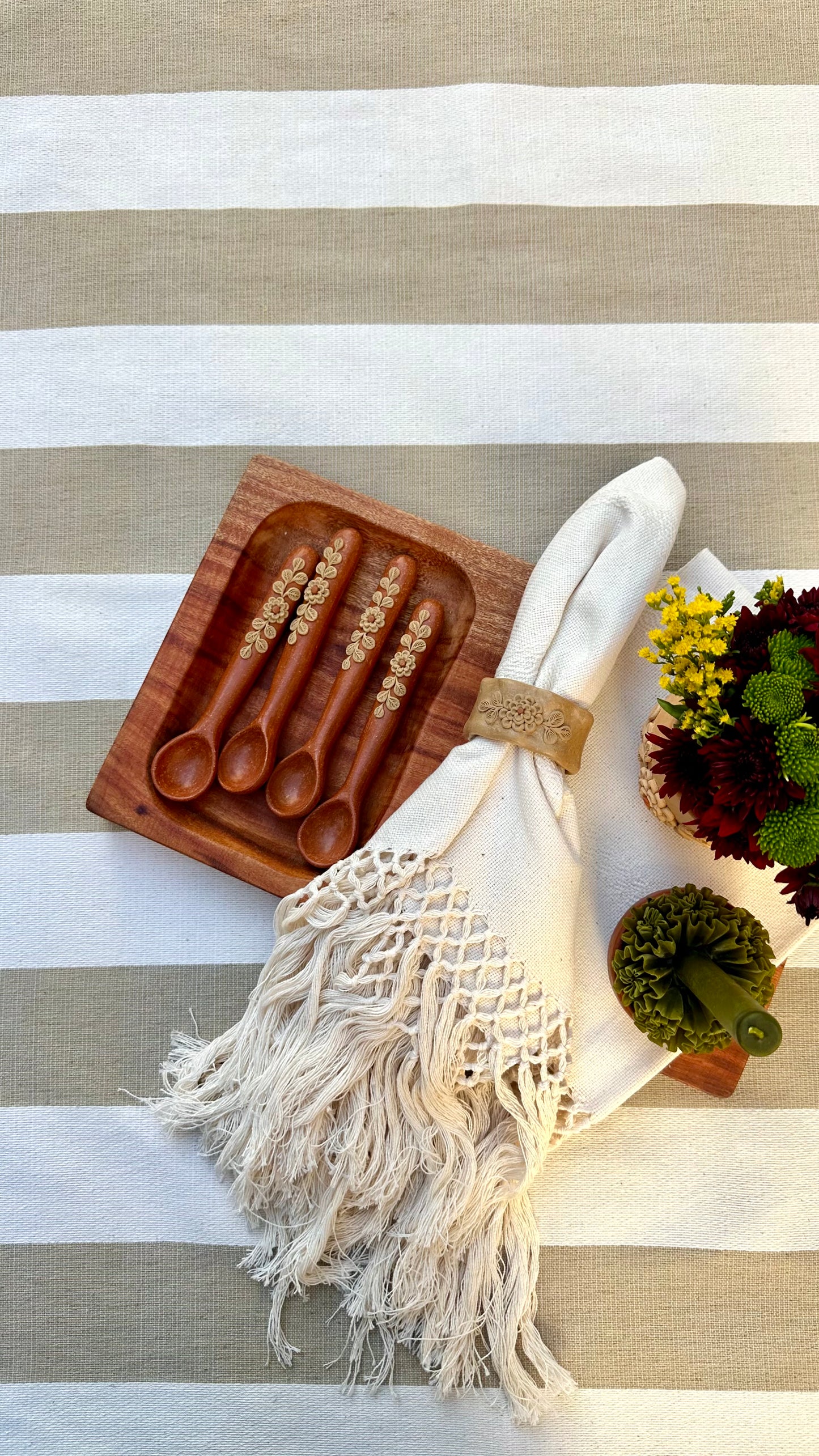 Maria del Carmen Woven Tablecloth