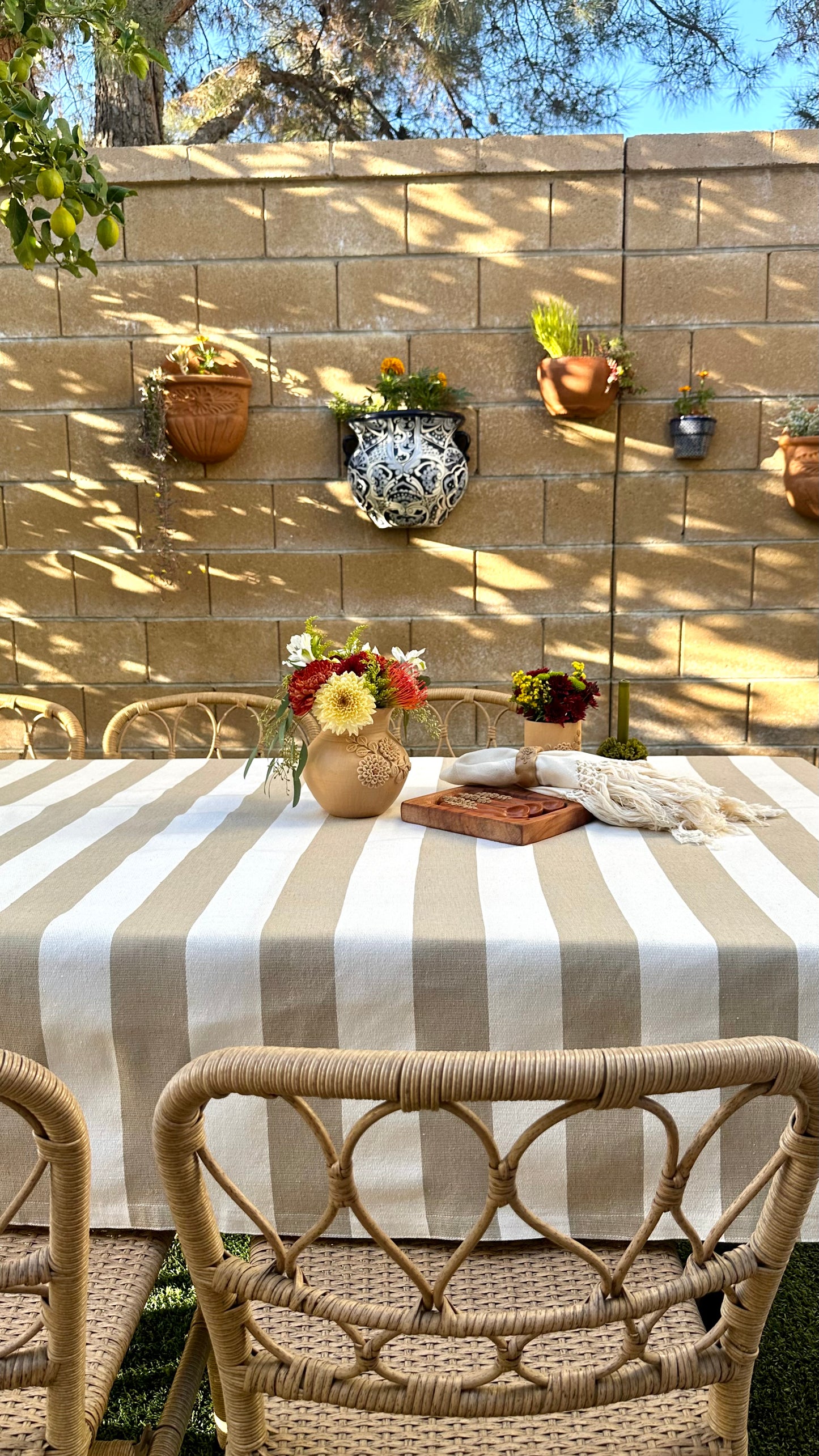 Maria del Carmen Woven Tablecloth