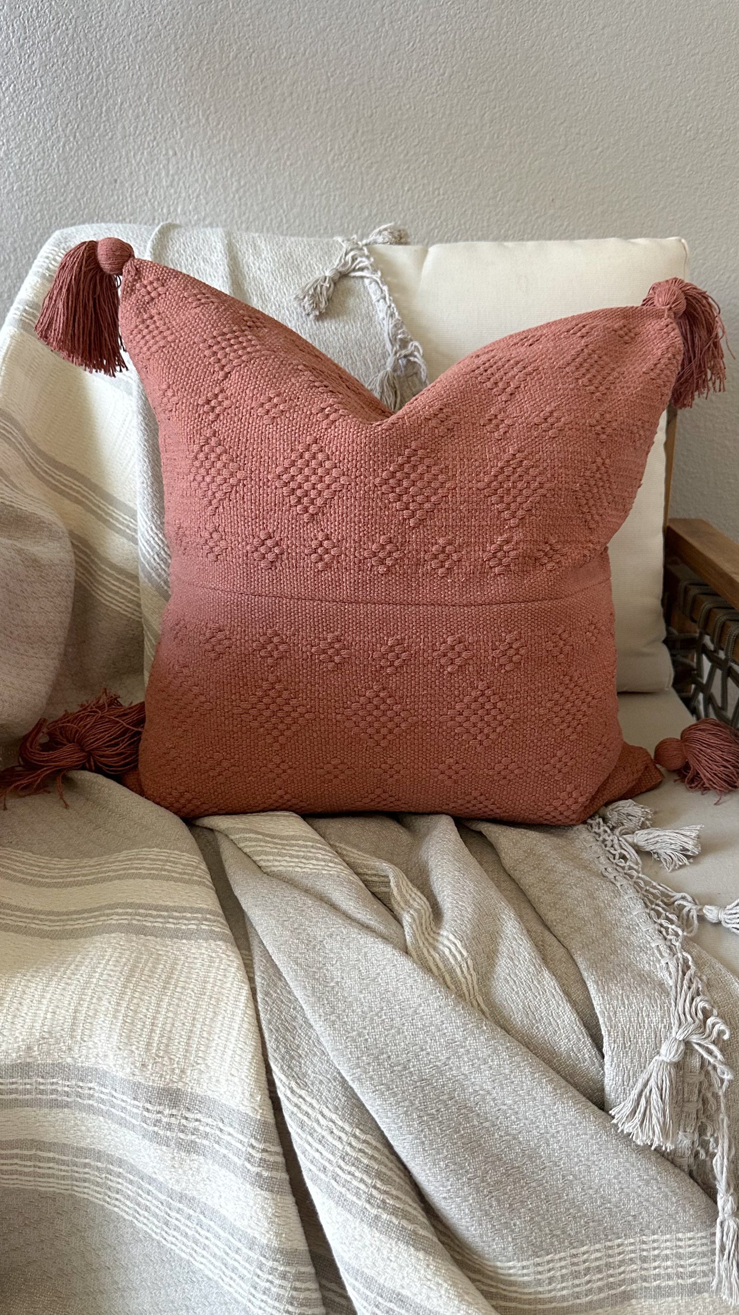 Belinda 20” Square Pillow Cover