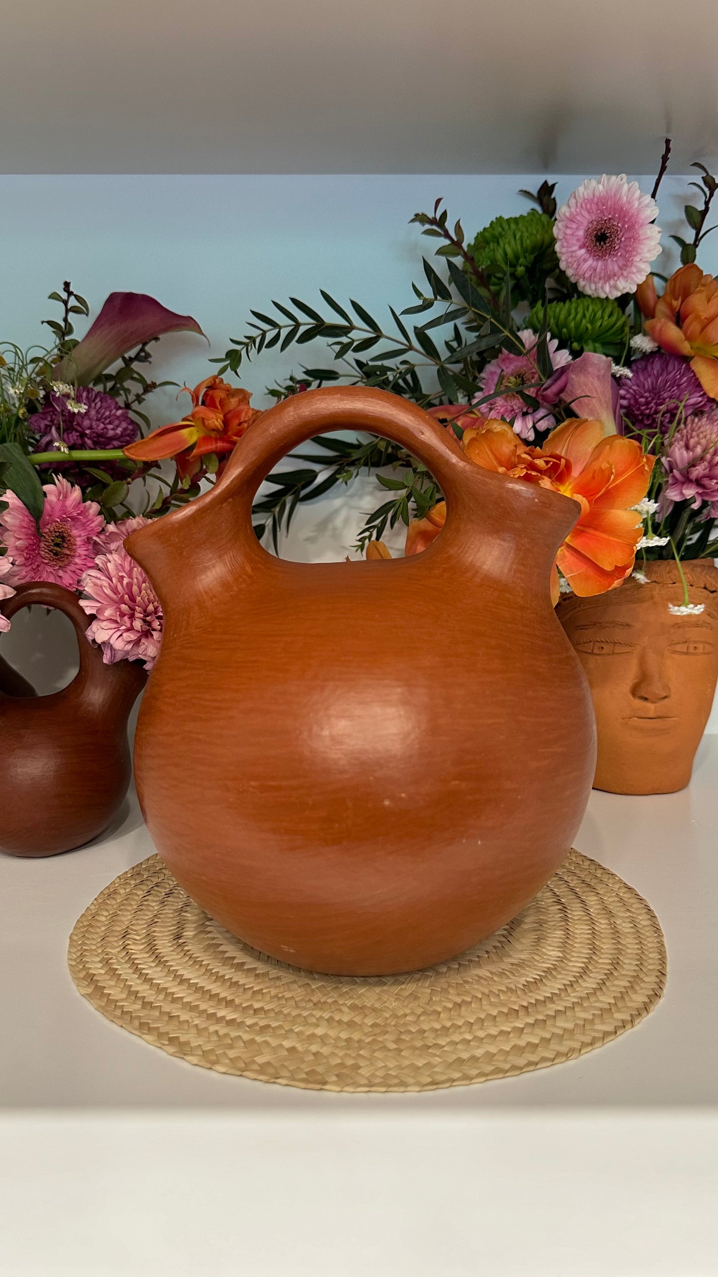 Alberta Clay Vase (Double Opening)