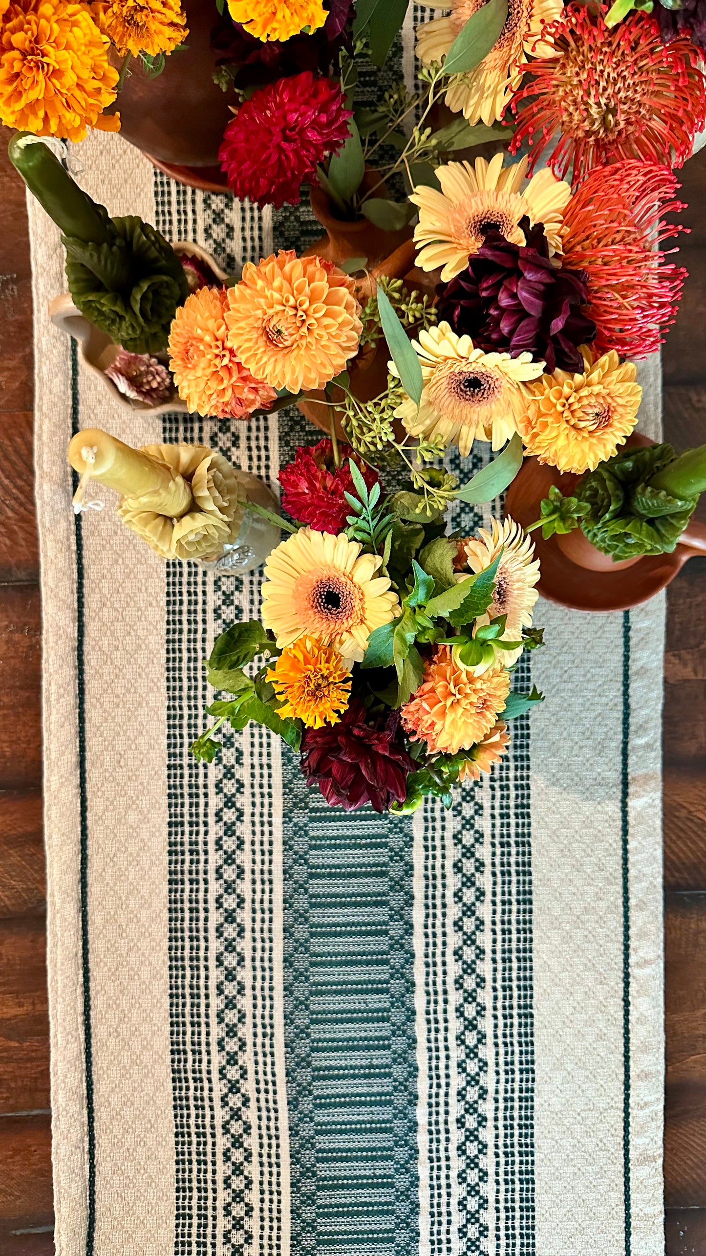 Esmeralda Woven Table Runner