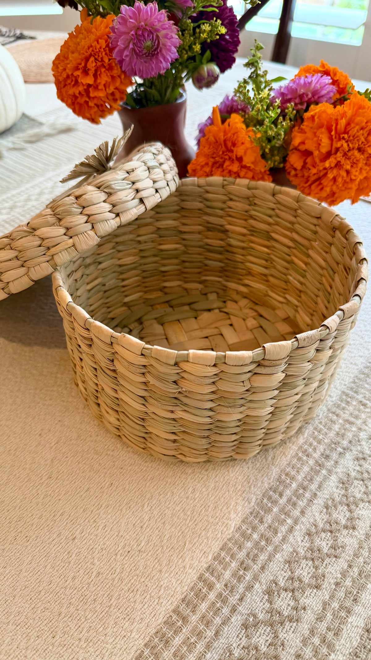 Mariana Woven Tortilla/Storage Basket